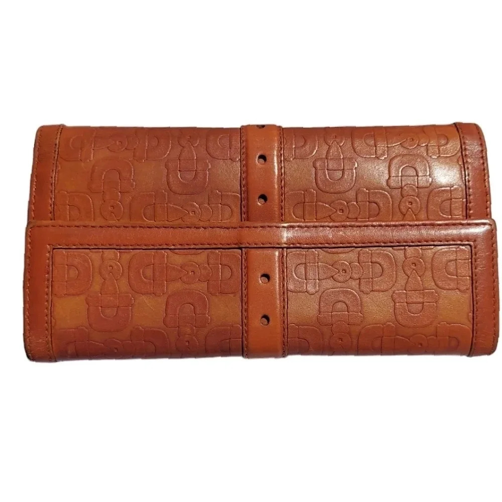 Authentic Gucci Sylvie Horsebit Pattern Leather Long Wallet - Picture 4 of 16